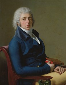 Portret van Burger Bourgeon (geb. 1757) 1800